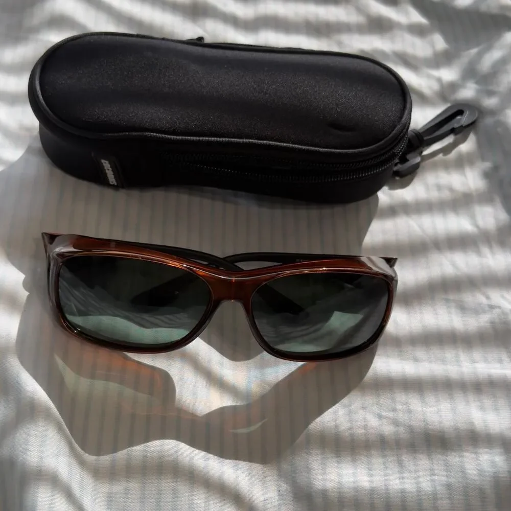 Cocoons StyleLine Tortoise Frame Over-Glasses Sunglasses with Case #sunglasses
